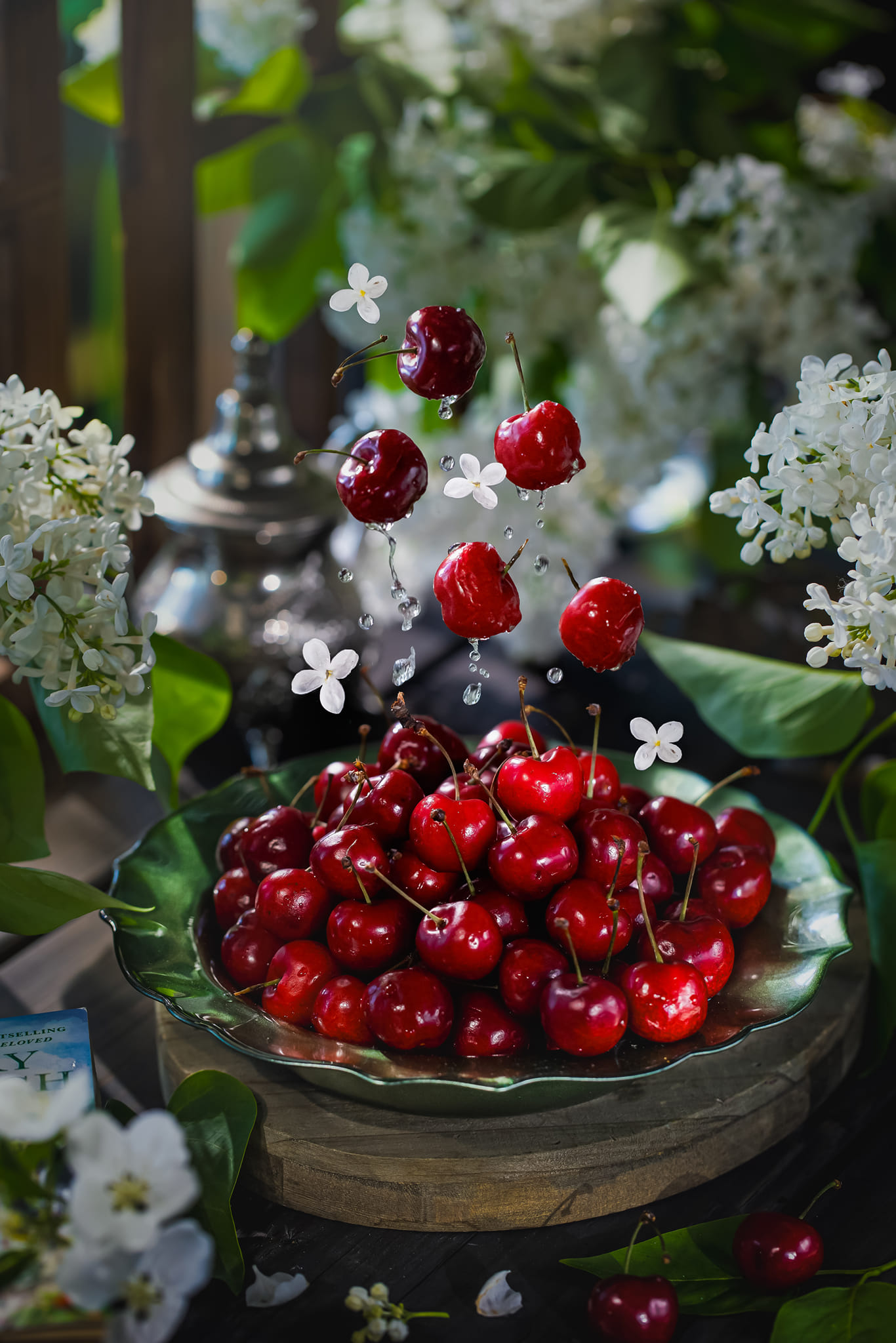 Cherries in a bowl